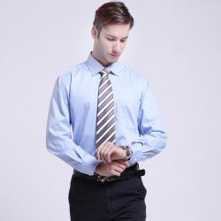专业厂家定制男式衬衫 时尚长袖商务衬衫生产供应与咨询服务
